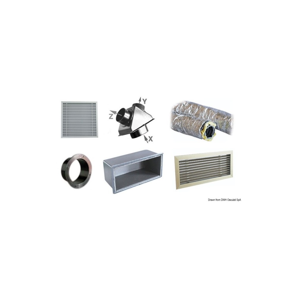 Kit accessoires deuxième sortie air C