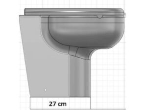 WC elettrico Silent Ultra Slim 12 V