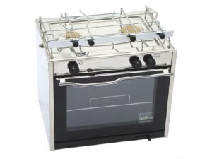 CuisinièreTECHIMPEX Compact 2 feux + four
