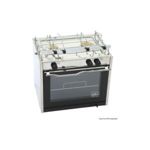 CuisinièreTECHIMPEX Compact 2 feux + four