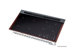 Plaque cuisson gaz en verre 2 feux 15 W