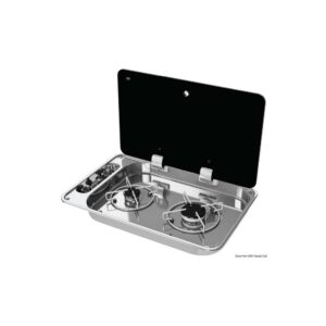 Plans de cuisson intégrés verre cristal / inox
