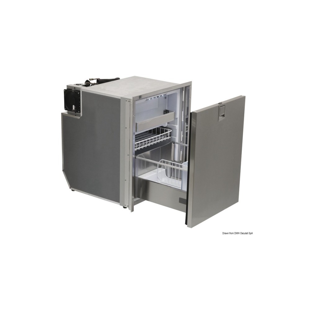 Réfrigérateur ISOTHERM DR130 inox 12/24 V