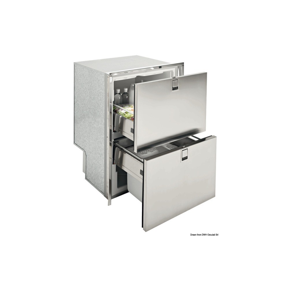 Réfrigérateur/congelateur ISOTHERM IndelDR160 inox