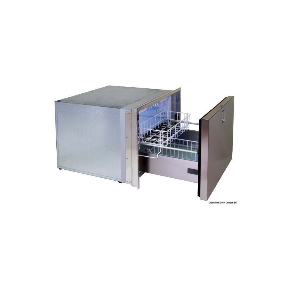 Réfrigérateur à tiroir ISOTHERM DR70 inox 12/24V