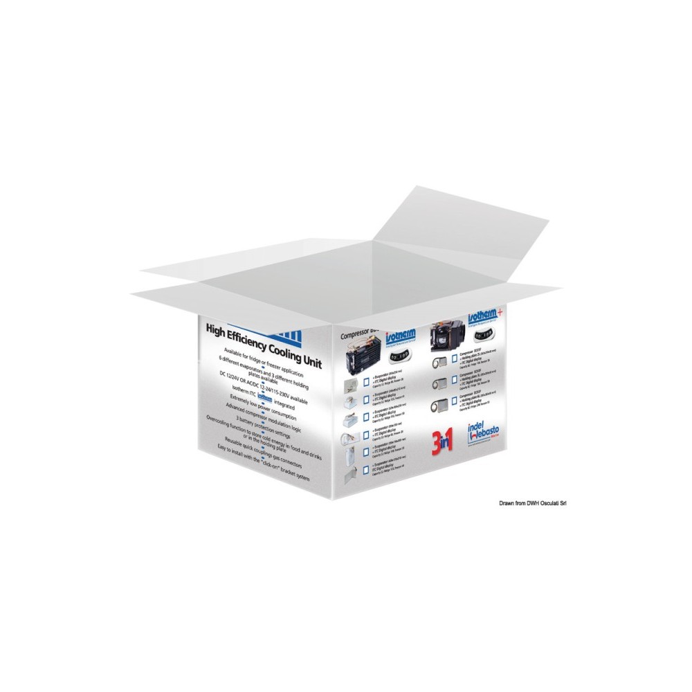 Unité réfrigérante + évaporateur ISOTHERM ITC 150l – Image 3