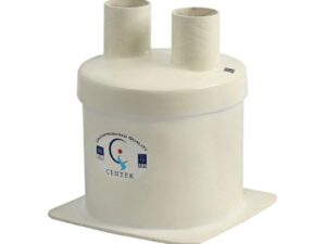 Silencieux resine verre évacuation dessus 40 mm