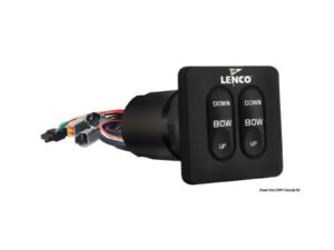 Tableau de contrôle LENCO kit p. vérin simple 12 V