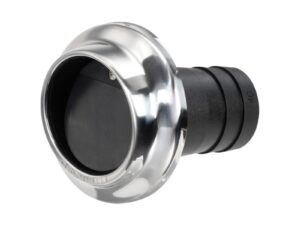 Sortie échappement en technopolymère et inox 40 mm