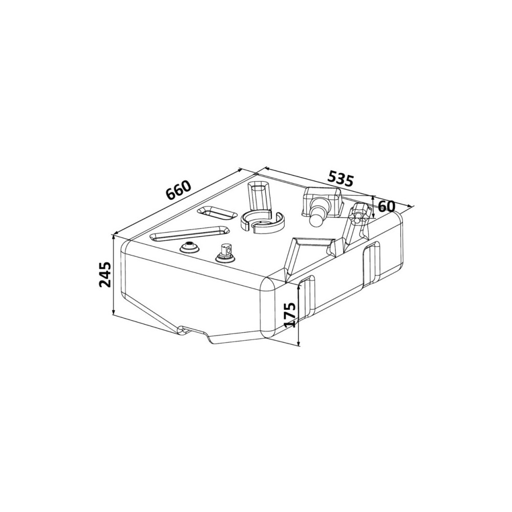 Réservoir PE 62 l – Image 3