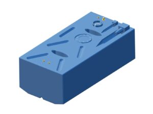Réservoir carburant PE essence/diesel 315 l