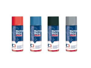 Peinture acrylique spray p.EVINRUDE blue