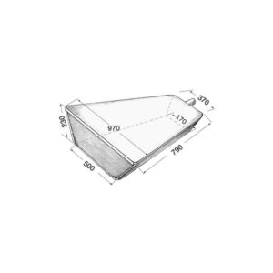 Réservoir rigide d'eau 80 l