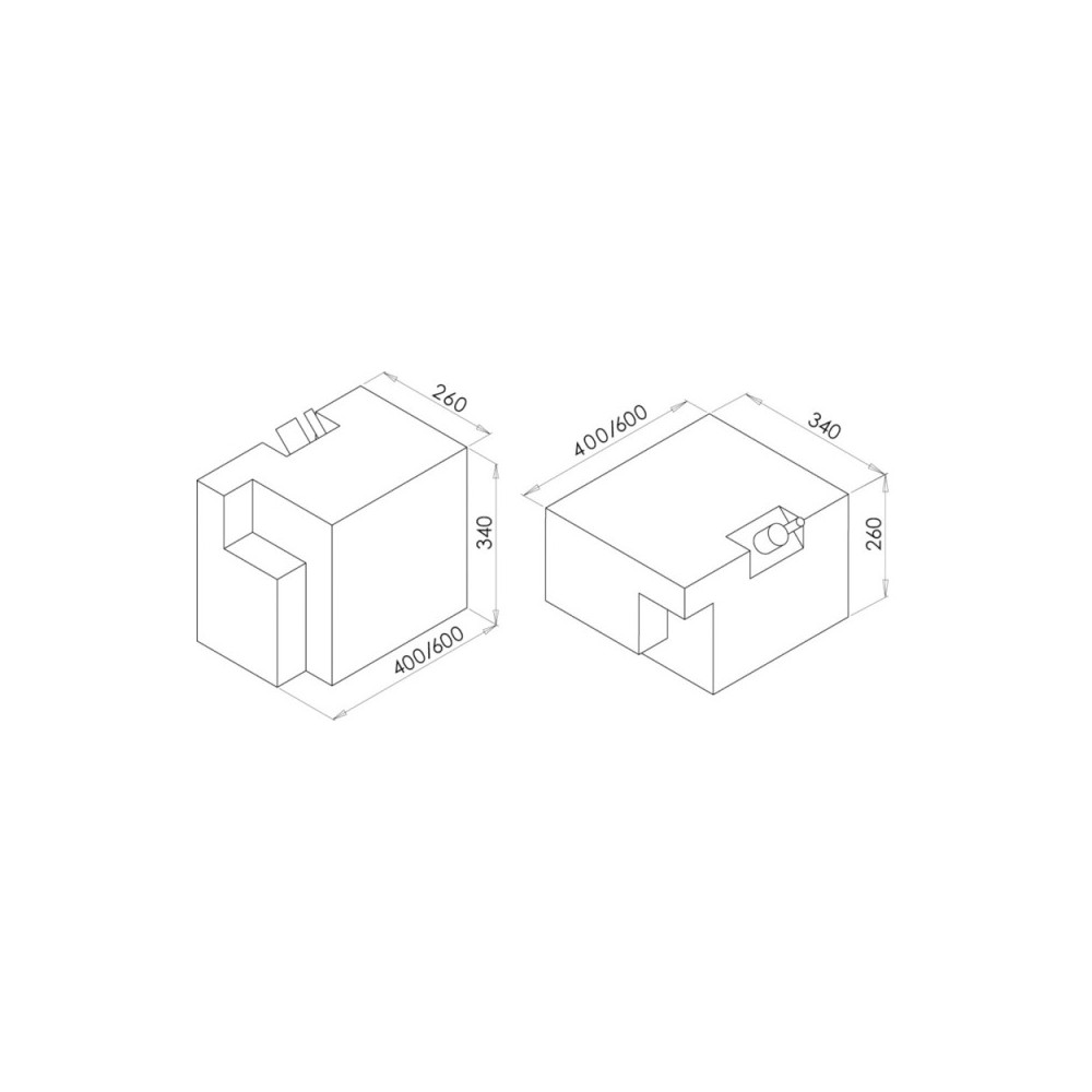 Réservoir PE avec autoclave 31 l