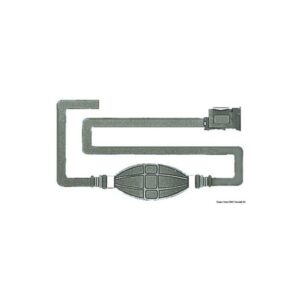Tuyau carburant avec 1 attache HONDA terminal