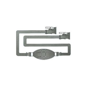 Tuyau carburant avec 2 attaches YAMAHA