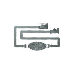 Tuyau carburant avec 2 attaches OMC