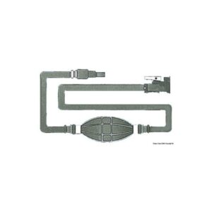 Tuyau carburant avec 2 attaches SUZUKI