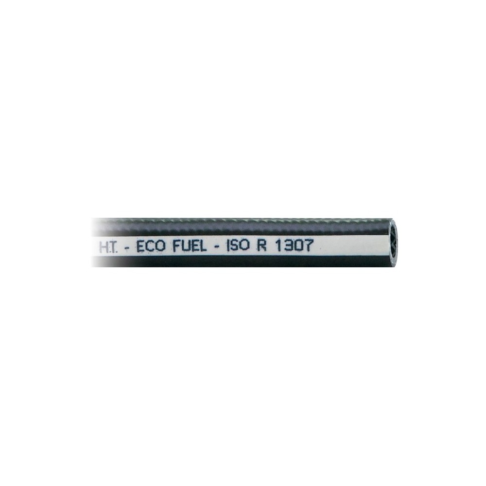 Tuyau carburant PVC noir rouleau 25 m