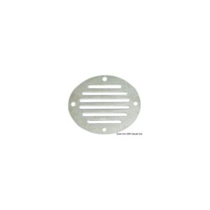 Prise air circulaire inox poli miroir Ø 83 mm