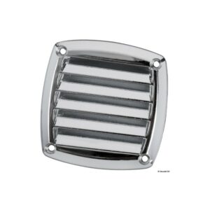 Grille pour prise d'air ABS 85x85 mm chromée