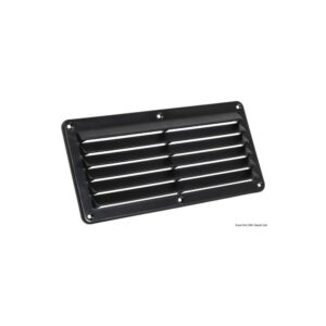 Prise air nylon noir 125x260 mm
