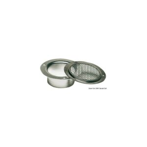 Grille inox entrée/sortie air 58 mm