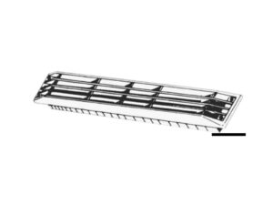 Prise air en ABS Zebra blanche