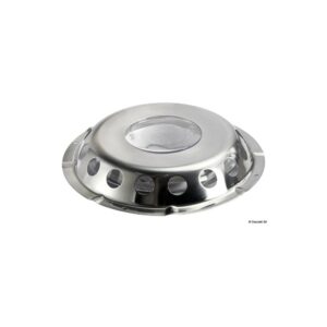 Prise air inox avec passage lumière