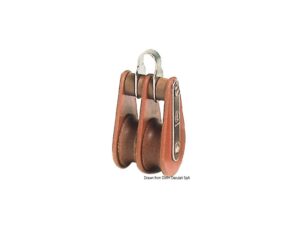 Poulie double Tufnol HYE TB 10x35mm