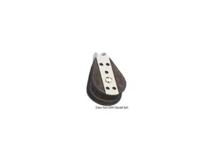 Poulie sur billes simple fixe 10x38mm