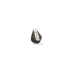 Poulie sur billes simple fixe 10x38mm