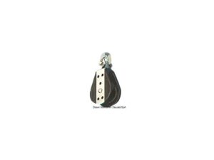 Poulie sur billes simple fixe/tournante 6x22mm