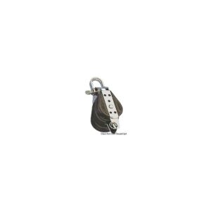 Poulie sur billes double manille et ringot 6×22 mm