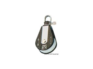 Poulie simple attache fixe ou tournante
