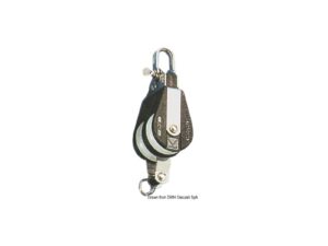 Poulie double et ringot VIADANA attache fixe C