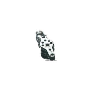 Mini poulie double avec ringot inox 17x5