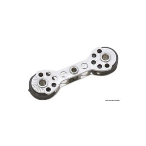 Mini-poulie double en ligne 17x5
