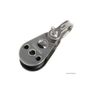 Poulie simple inox p. câble acier 25x4