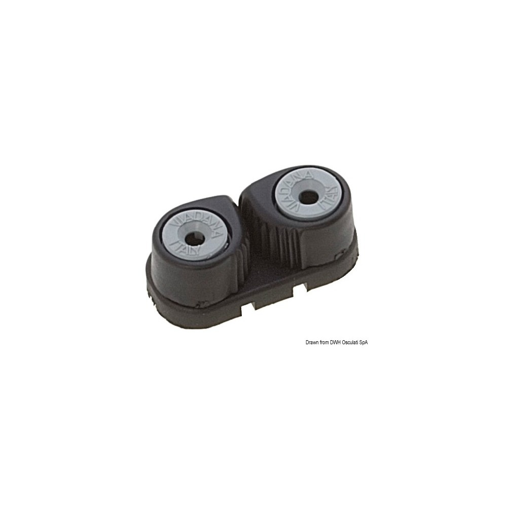 Coinceur fibre de carbone/aluminium anodisé 3/8 mm