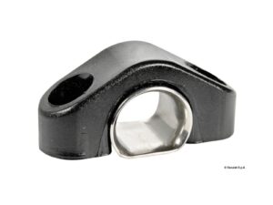 Filoir en nylon noir dériveurs renfort inox 6 mm