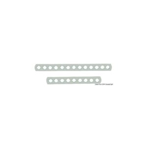 Cadène percée inox lourde 145 mm (Blister 2 pcs)