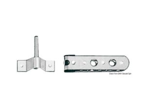 Fixation gouvernail 12 mm