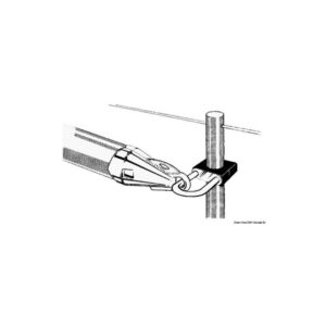 Porte-tangon inox 25 mm