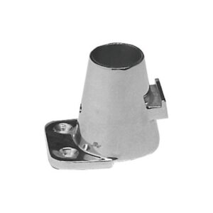 Platine fargue droite 90° 55x73mm 65mm