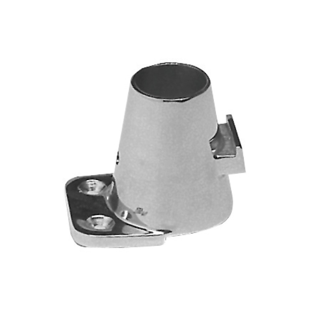 Platine fargue droite 90° 55x73mm 65mm