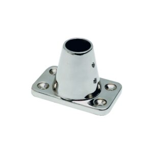 Platine fargue inclinée 7° 90x96mm 60mm