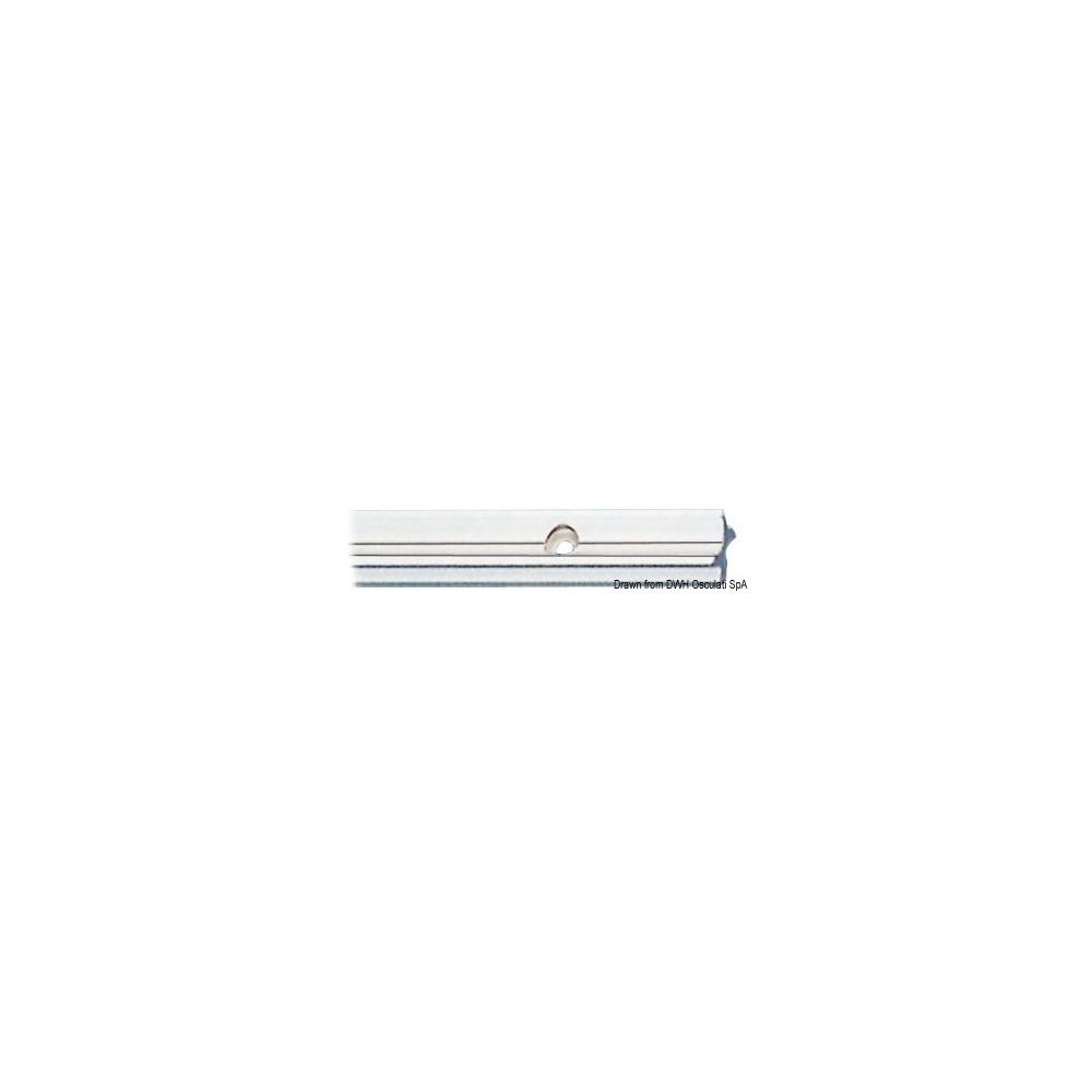 Rail en X aluminium anodisé barre 2m