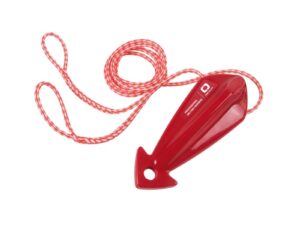 Triangle ski + 2 mousquetons inox