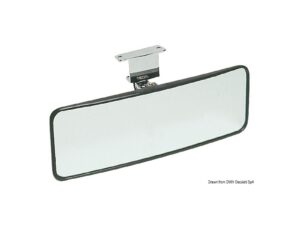 Rétroviseur orientable p.ski nautique 100x300 mm